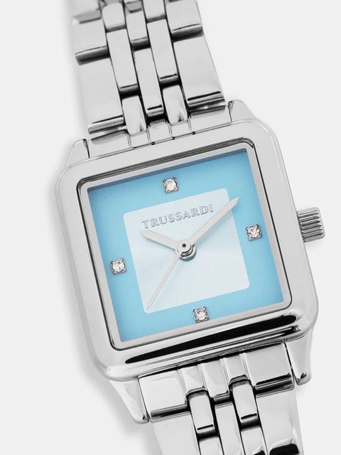 Trussardi zegarek T- FORMA damski kolor srebrny R2453173504 - zdjęcie produktu nr 2