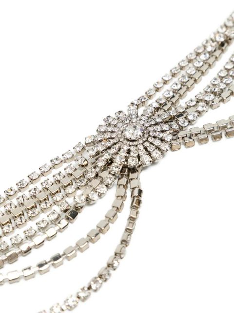 Jennifer Behr Zelina Diadem headpiece - Silver