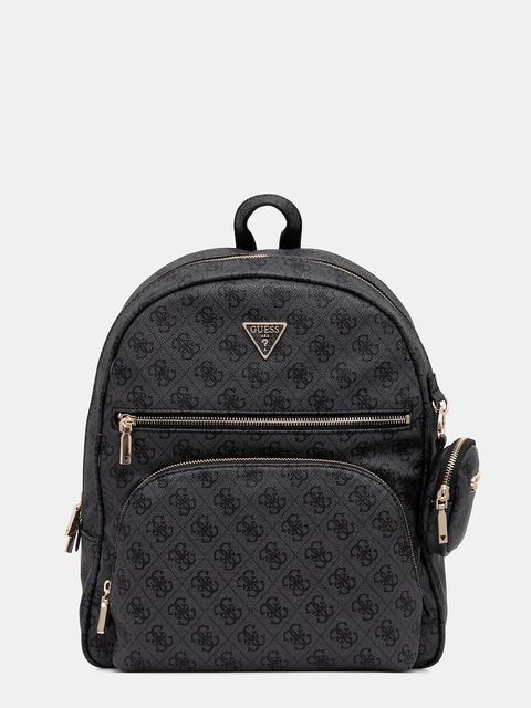 Guess plecak POWER PLAY damski kolor szary duży wzorzysty HWSL71 24350 - zdjęcie produktu nr 1