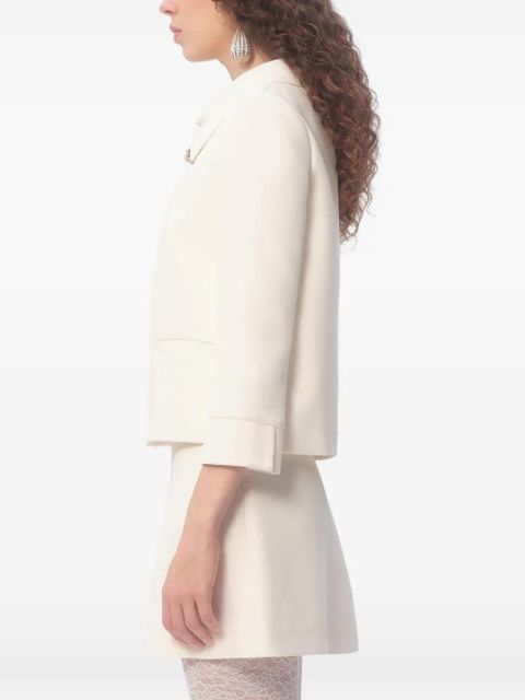 Valentino Garavani crepe couture jacket - Neutrals
