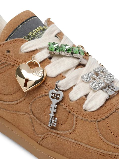 GANNI round-toe charm sneakers - Brown - zdjęcie produktu nr 2