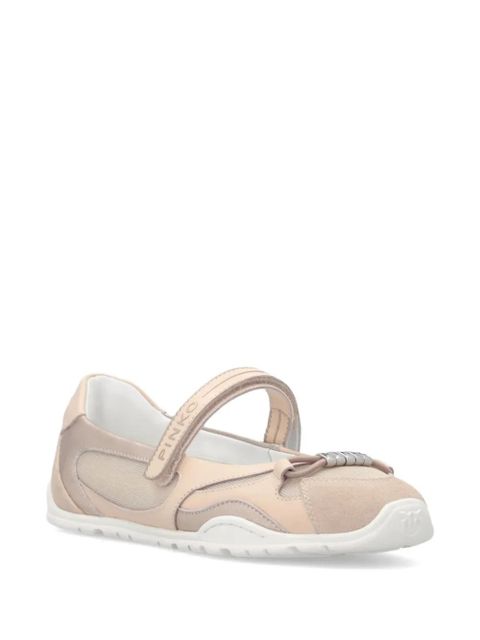 PINKO logo-detail toutch-strap sneakers - zdjęcie produktu nr 2