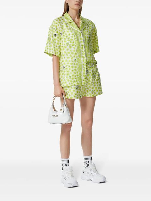 Versace Strawberry Garden silk shirt - Green - zdjęcie produktu nr 2