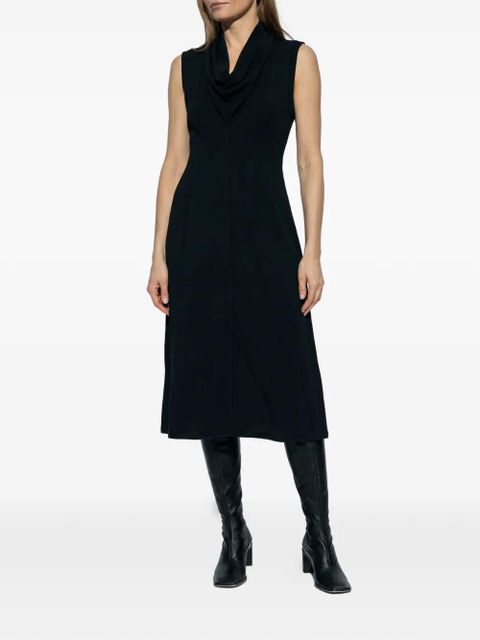 Jil Sander V-neck dress - Black