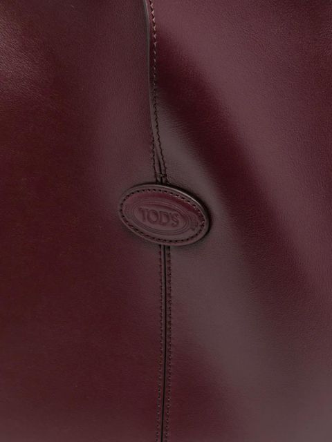 Tod's medium leather tote bag - Red - zdjęcie produktu nr 2