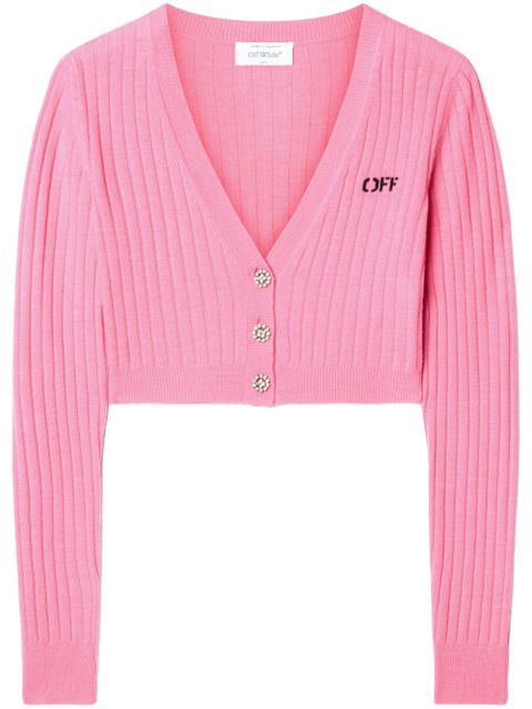 Off-White We Upside Down cardigan - Pink - zdjęcie produktu nr 1
