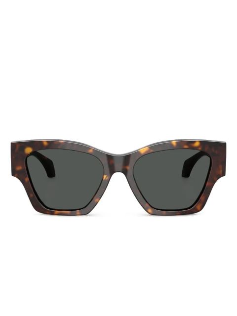 Versace Eyewear wayfarer-frame sunglasses - Brown - zdjęcie produktu nr 1