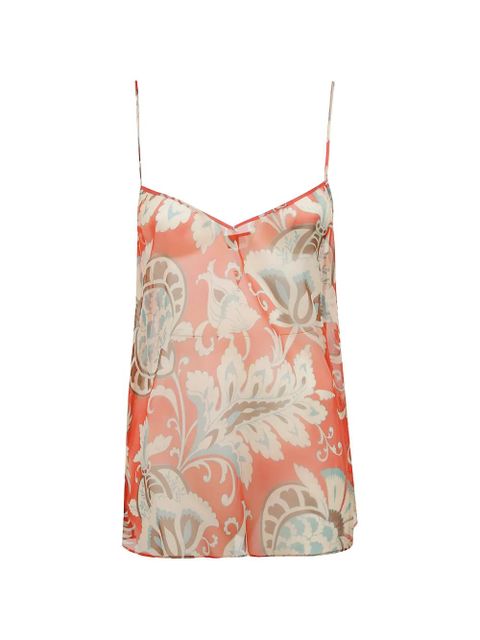 ETRO floral top - Orange - zdjęcie produktu nr 1