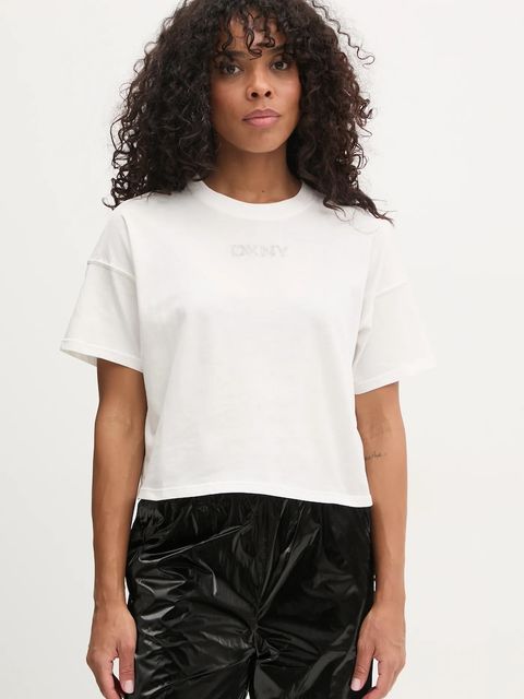 Dkny t-shirt bawełniany - zdjęcie produktu nr 1