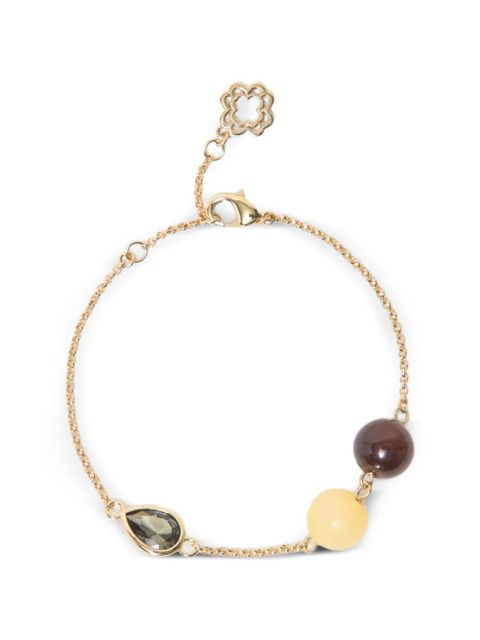 Maje bead-embellished chain bracelet - Gold - zdjęcie produktu nr 1