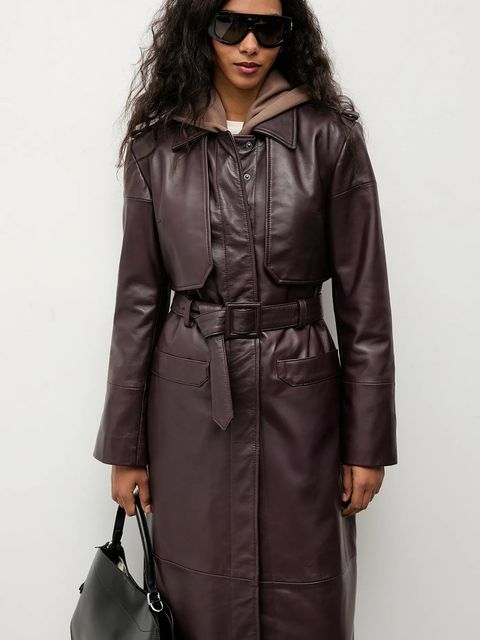 Answear.LAB trencz skórzany