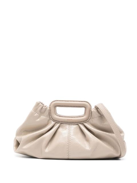 Maje logo-detail gathered tote bag - Neutrals - zdjęcie produktu nr 1