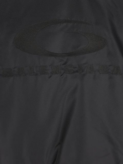 Balenciaga zip-up bomber jacket - Black