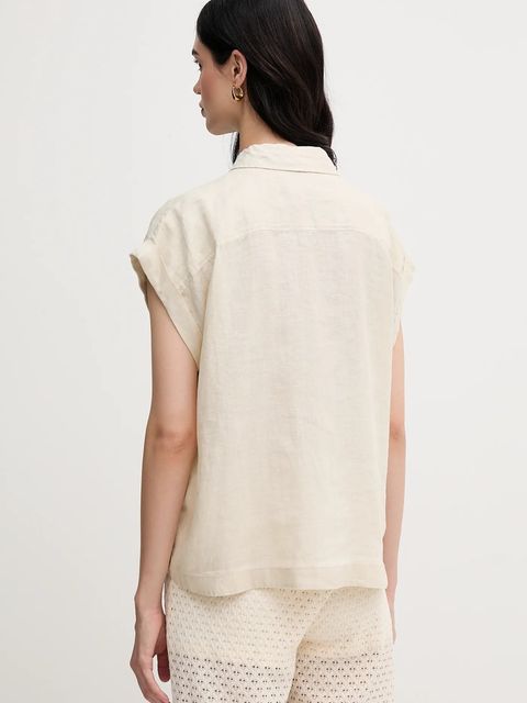 United Colors of Benetton koszula lniana