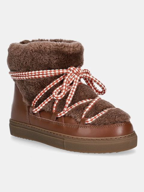 Inuikii śniegowce CURLY kolor brązowy 3001.003.0032 - zdjęcie produktu nr 1