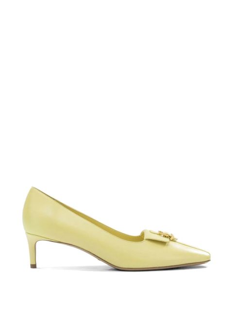 KHAITE Celia Pocke buckle pumps - Yellow - zdjęcie produktu nr 1