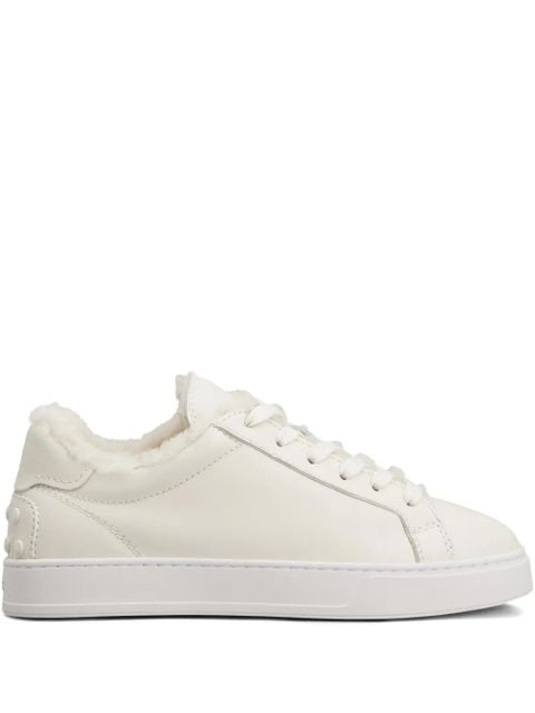 Tod's shearling-trimmed sneakers - Neutrals - zdjęcie produktu nr 1