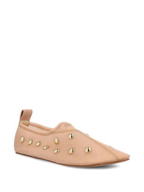 Chloé studded ballet flats - Neutrals - zdjęcie produktu nr 2