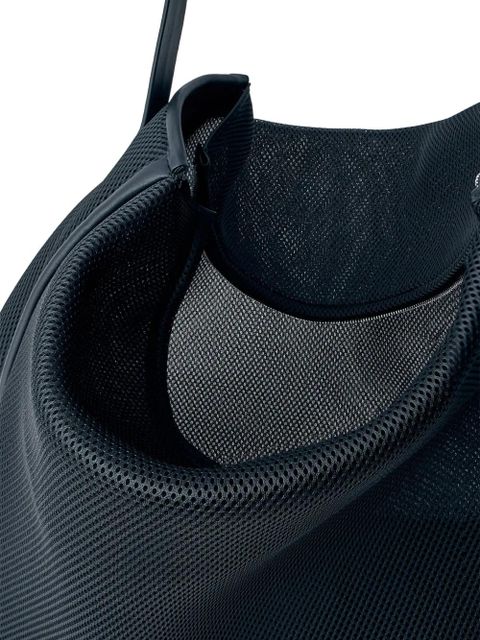 Max Mara logo-detail shoulder bag - Black