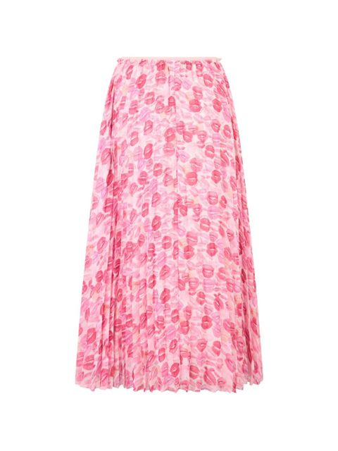 Valentino Garavani pleated midi skirt - Pink - zdjęcie produktu nr 2