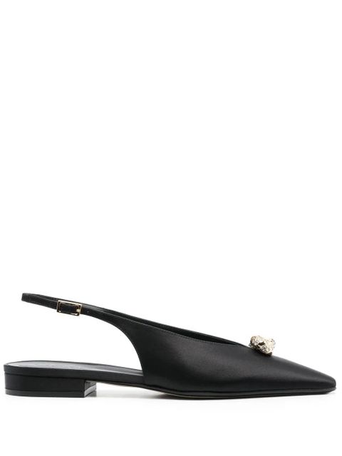 Lanvin Swing slingback pumps - Black - zdjęcie produktu nr 1