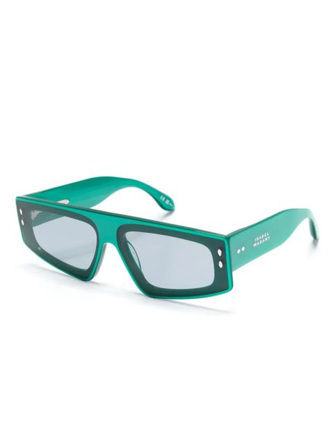 ISABEL MARANT flat-top sunglasses - Green - zdjęcie produktu nr 2