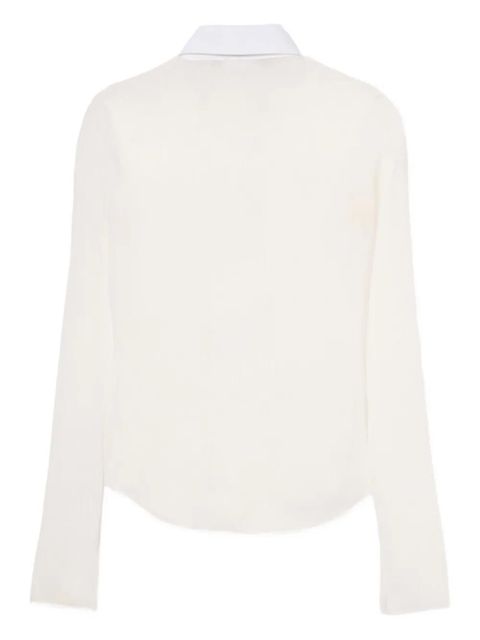 Off-White long-sleeve shirt - Neutrals - zdjęcie produktu nr 2