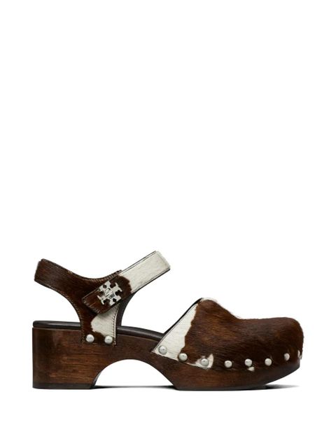 Tory Burch turnlock clog pumps - Brown - zdjęcie produktu nr 1