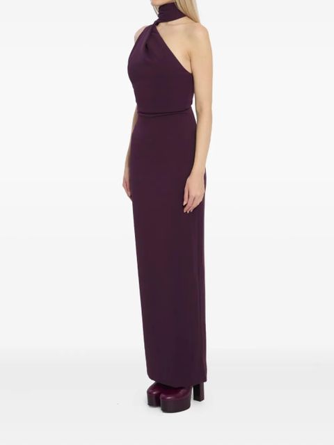 Solace London Demi one-shoulder maxi dress - Purple - zdjęcie produktu nr 2