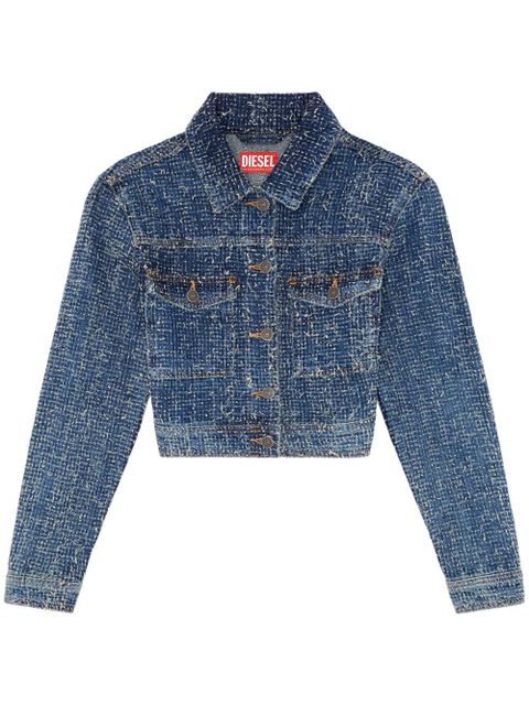 Diesel De-Atel denim jacket - Blue - zdjęcie produktu nr 1