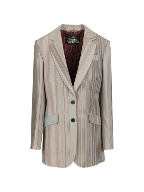 Vivienne Westwood striped buttoned jacket - Neutrals - zdjęcie produktu nr 1