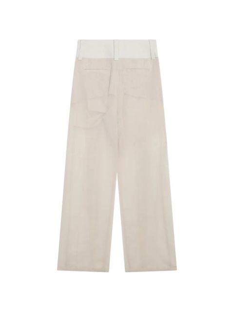 Sportmax wide-leg trousers - Neutrals - zdjęcie produktu nr 2