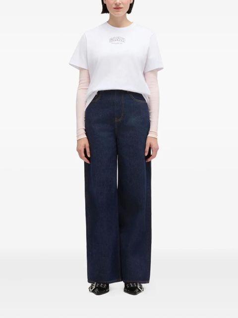 GANNI five-pockets jeans - Blue