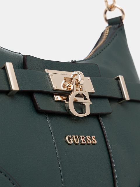 Guess torebka GREYSON kolor zielony HWBG92 06180