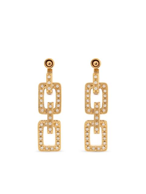 Marni crystal-embellished earrings - Gold