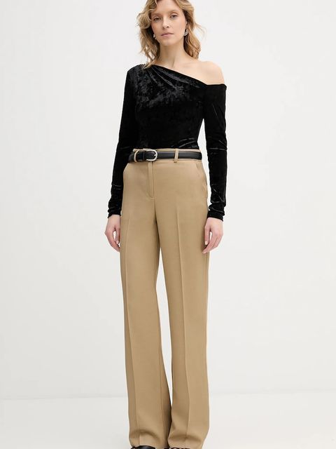 Marciano by Guess spodnie z domieszką wełny ABBY - zdjęcie produktu nr 2