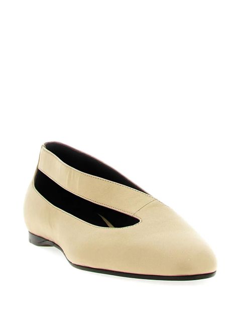KHAITE Diana ballet flats - Neutrals