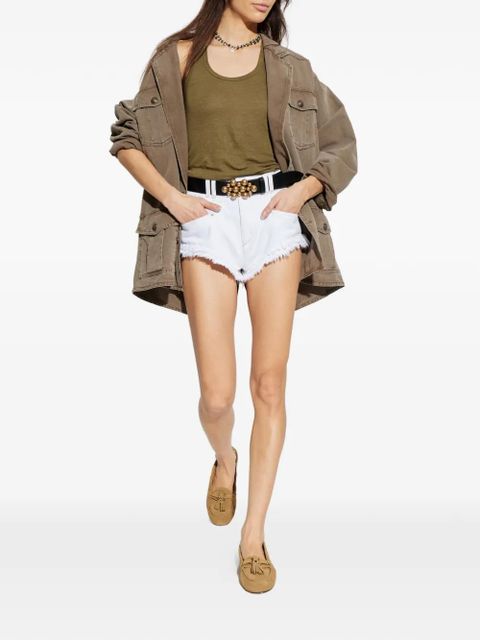 MARANT ÉTOILE Thea crew neck tank top - Green - zdjęcie produktu nr 2