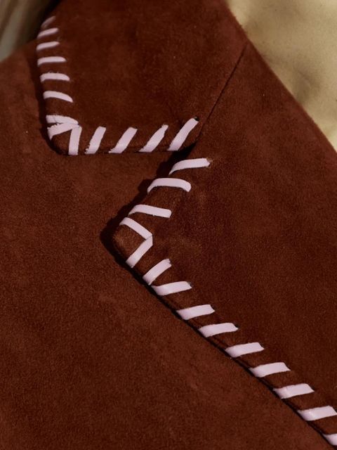 Marni leather jacket - Brown