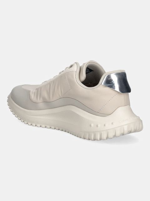 Calvin Klein sneakersy EVA RUNNER LACE UP MAT MIX damskie kolor beżowy YW0YW02016