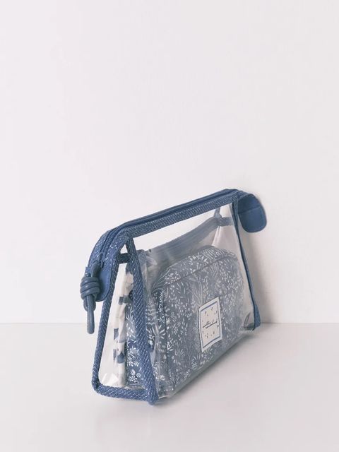 women'secret zestaw kosmetyczek 3-pack kolor niebieski 4842019