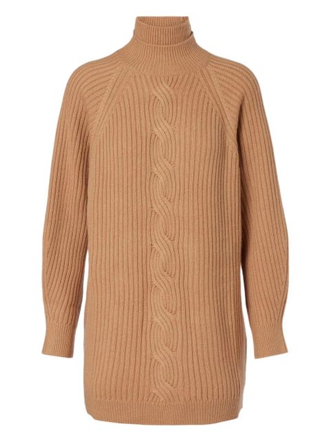 Max Mara cable-knit roll-neck dress - Neutrals - zdjęcie produktu nr 1