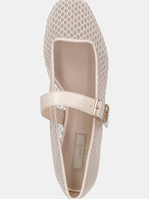 Liu Jo baleriny BRIGITTE 15 kolor beżowy SA6147TX267S1400