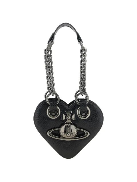 Vivienne Westwood Juliet heart leather shoulder bag - Black - zdjęcie produktu nr 1