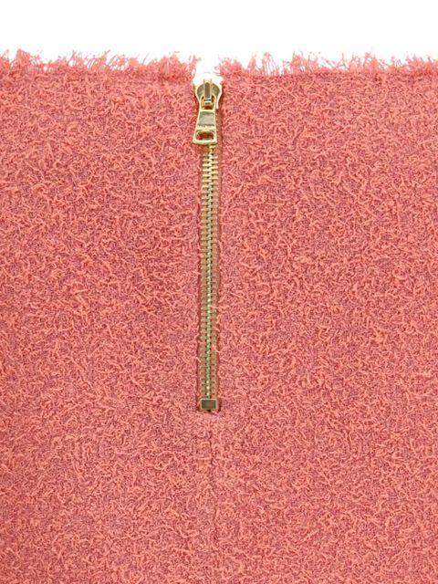 Balmain tweed mini skirt - Pink