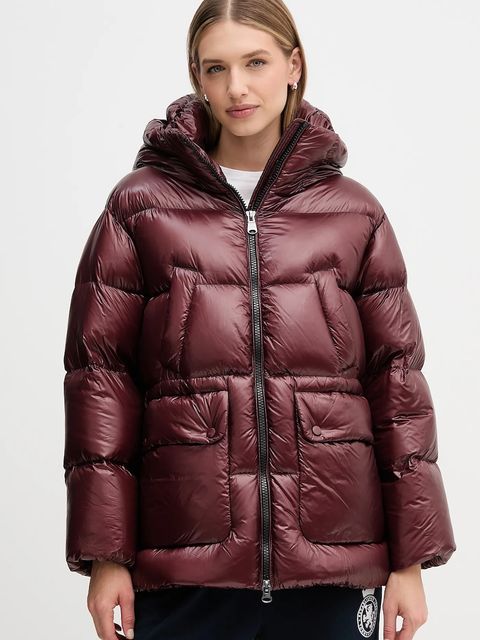 Hetrego kurtka puchowa DAILA kolor bordowy zimowa oversize 8P780 - zdjęcie produktu nr 1