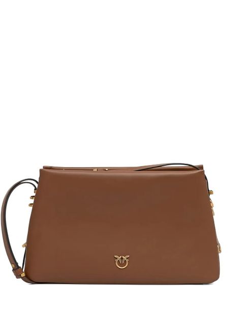 PINKO leather cross body bag - Brown - zdjęcie produktu nr 1