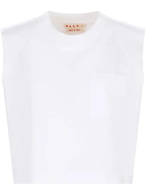 Marni cotton t-shirt - White - zdjęcie produktu nr 1