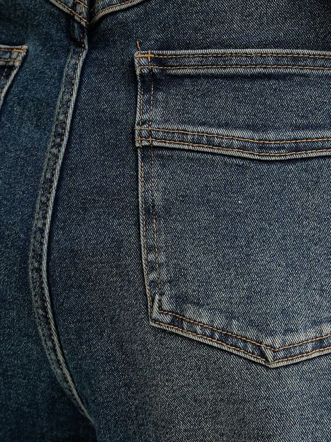 Answear.LAB jeansy damskie kolor granatowy