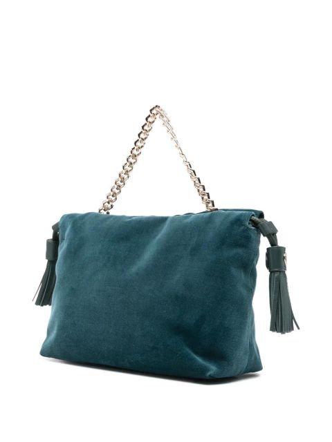 Aspinal Of London Amelia velvet tote bag - Blue - zdjęcie produktu nr 2